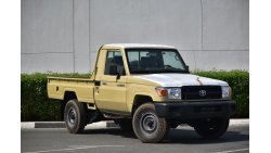 تويوتا لاند كروزر بيك آب 79 SINGLE  CAB V6 4.2L DIESEL 4WD MANUAL TRANSMISSION WITH REAR DIFF. LOCK