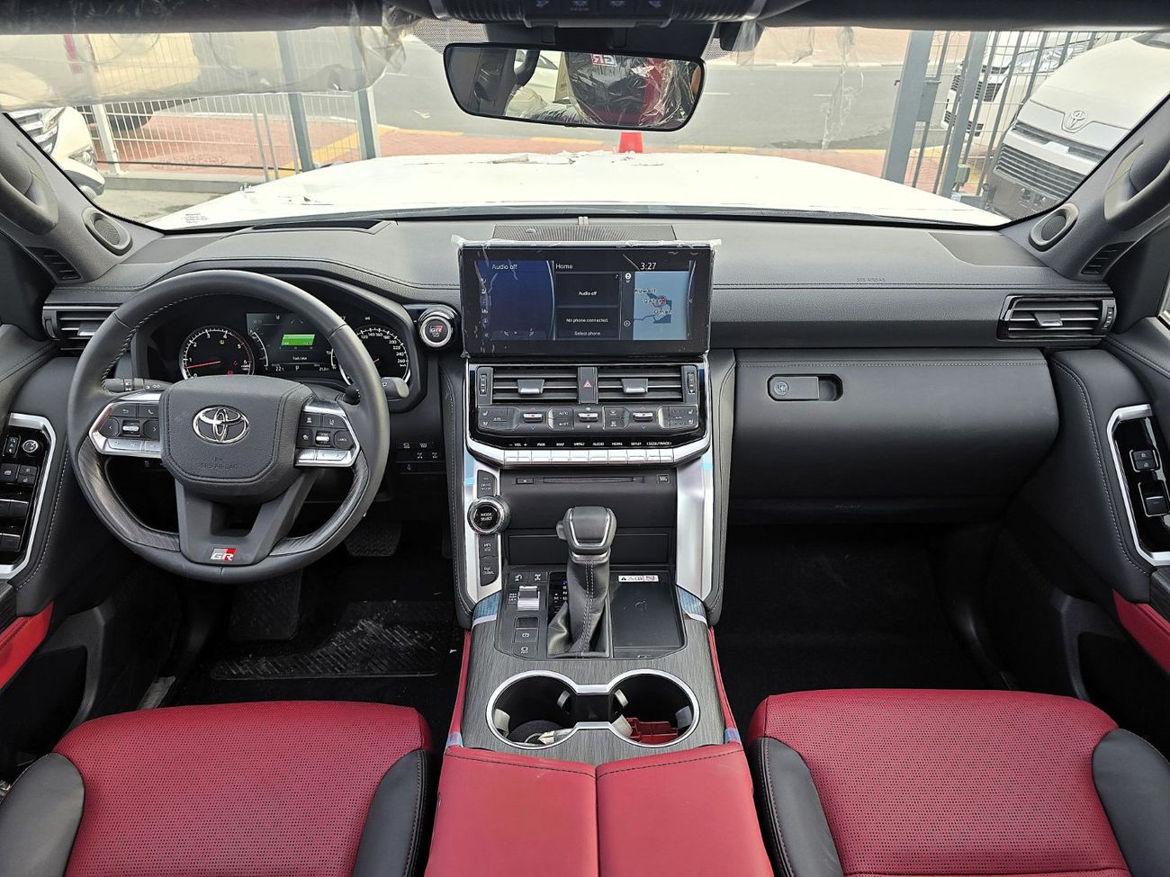 Toyota Land Cruiser Toyota Land Cruiser GR-S 3.3L diesel A/T 4WD SUV White color 2022 Model