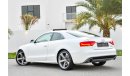 Audi A5 50 TFSI S-LINE 3.0 V6 - Under Agency Warranty & Service Contract! - AED 2,135 PM! - 0% DP