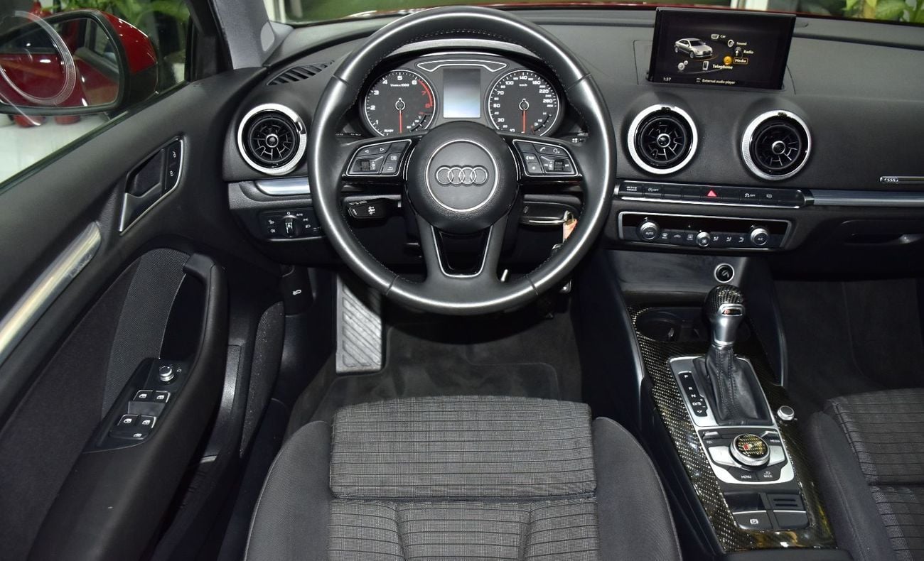 Audi A3 30 TFSI EXCELLENT DEAL for our Audi A3 1.0 TFSi S-Tronic ( 2020 Model ) in Red Color GCC Specs