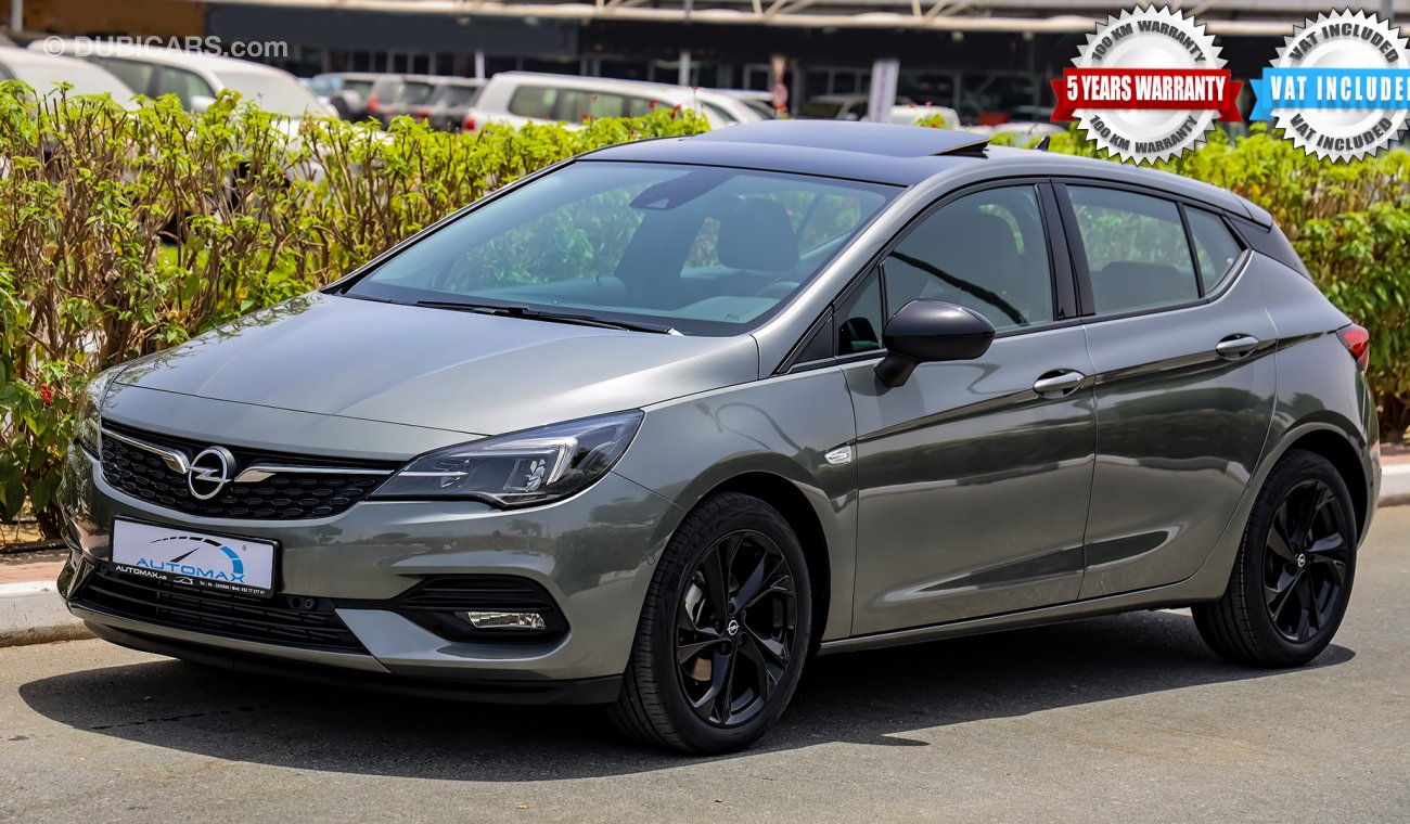 Opel Astra Elegance Plus 2021 , GCC , W/5 Yrs or 100K Km WNTY @Dealer