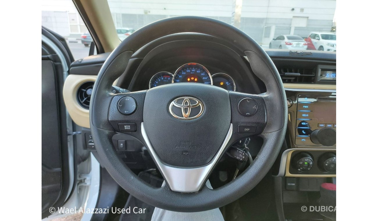 Toyota Corolla تويوتا كورولا 2018خليحي 1600سي سي بدون حوادث نهائيآ