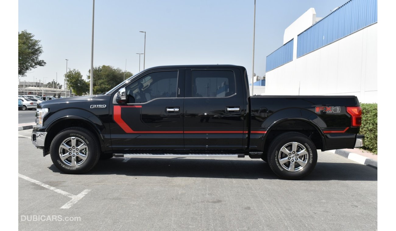 Ford F-150 LARIAT FX4 (Luxury + Chrome Pack + 4WD)