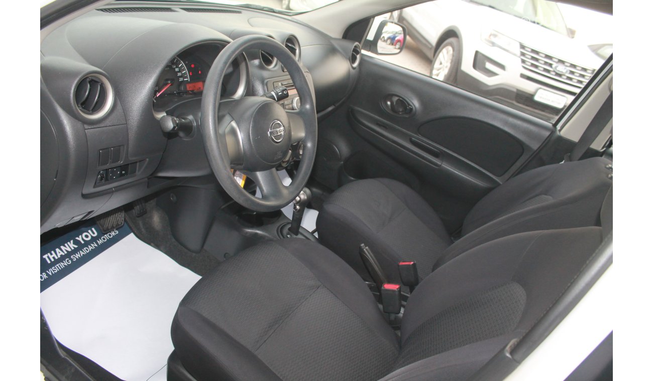 Nissan Micra 1.5L SV 2015 GCC SPECS WITH DEALER WARRANTY FREE INSURANCE