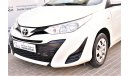 Toyota Yaris AED 980 PM | 1.5 SEDAN SE GCC DEALER WARRANTY