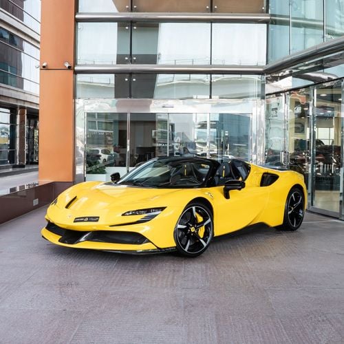 Ferrari SF90 Spider FERRARI SF90 SPIDER DONE ONLY 3000KM GCC WITH WARRANTY + SERVICE