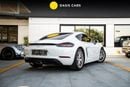 Porsche 718 Cayman GLS MIDLINE 2023 Agency Warranty GCC 2.0L Turbo 4 Cylinders Low Mileage Full Service History