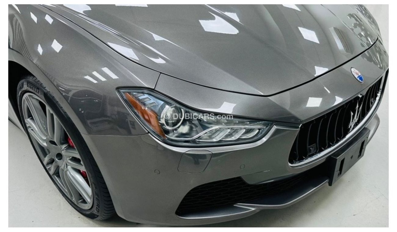 Maserati Ghibli GCC .. FSH .. S .. V6 ..perfect Condition