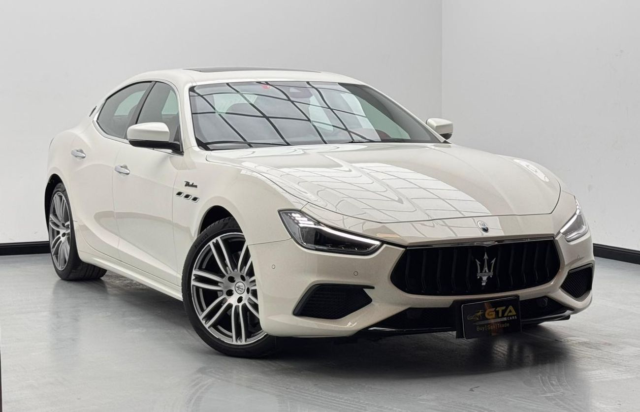 Maserati Ghibli Modena 3.0L 2022 Maserati Ghibli Modena, Maserati Service History, 1 Year Warranty, GCC