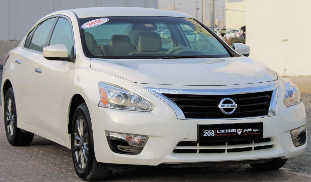 Nissan Altima Nissan Altima 2016, GCC No. 2, in excellent condition, without accidents, very clean from inside and