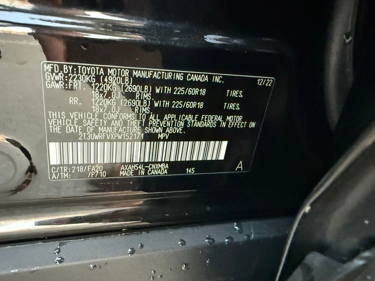 Toyota RAV4 2023 TOYOTA RAV4 WOOD LAND EDITION HYBRID AWD IMPORTED FROM USA