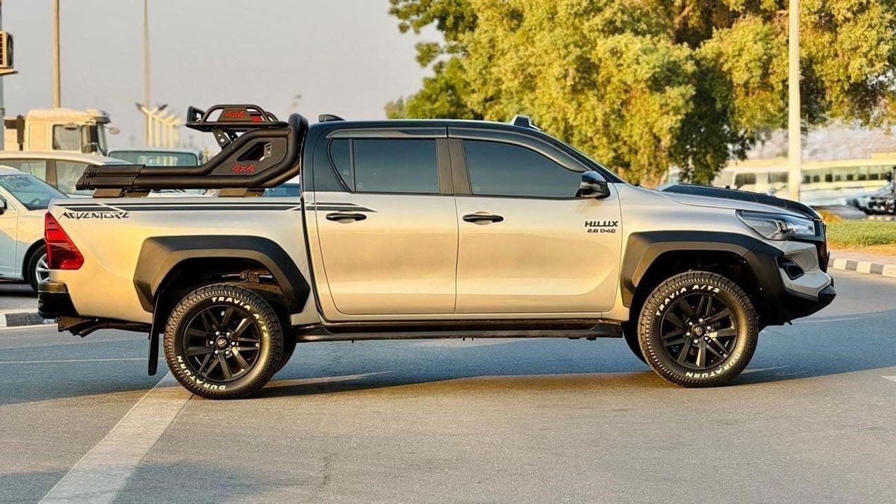 Toyota Hilux MODIFIED TO GR SPORTS | POWER SEATS | AUTOMATIC TRANSMISSION | 2023 | 2.8L DIESEL ENGINE | SILVER BO