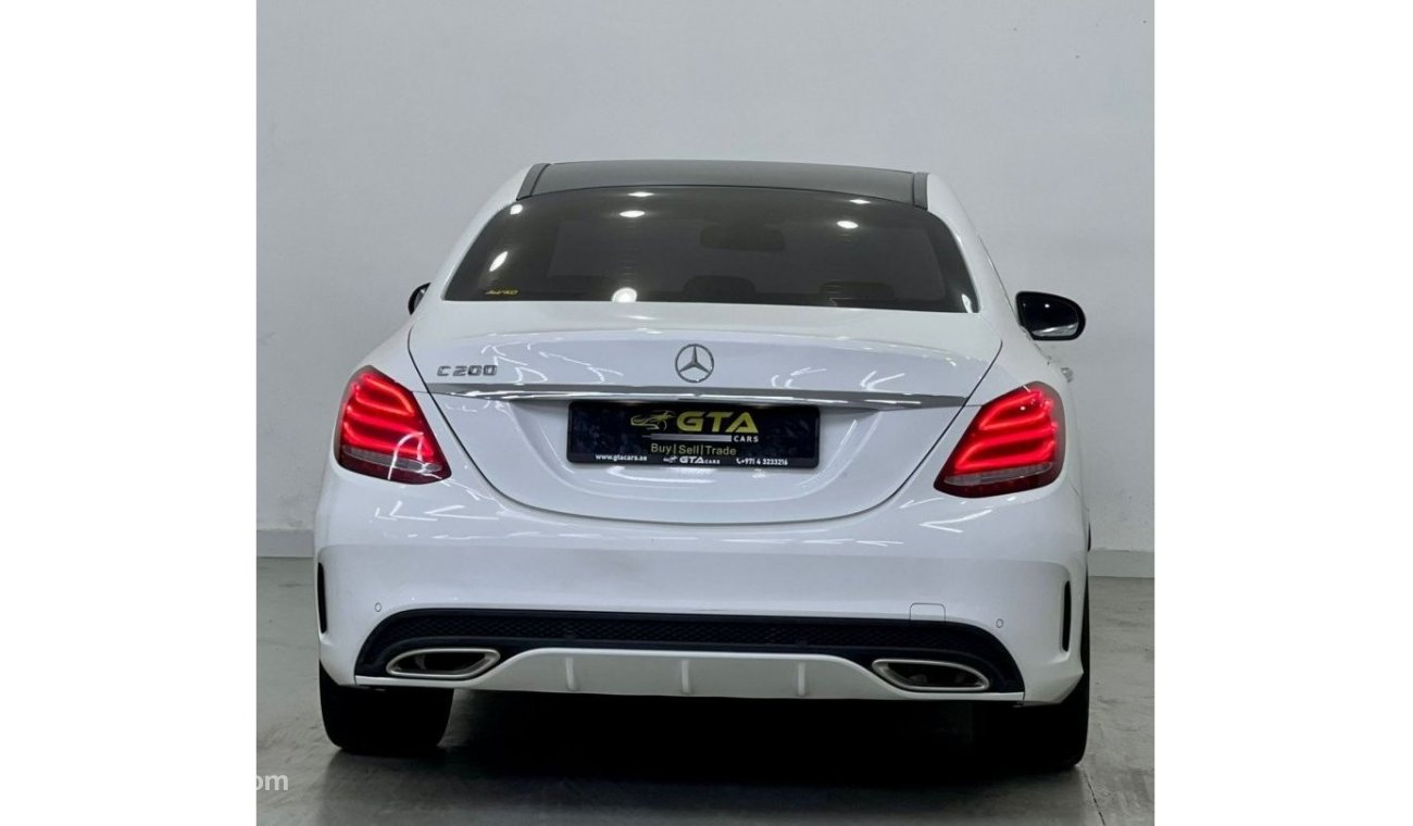 Mercedes-Benz C200 AMG Pack 2018 Mercedes C200 AMG, Full Service History, Warranty, GCC