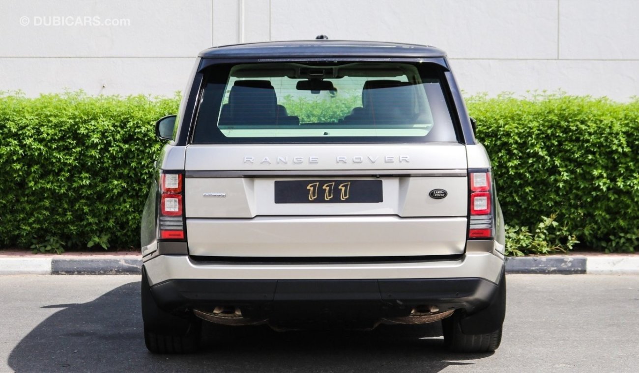 Land Rover Range Rover Autobiography / GCC Specifications