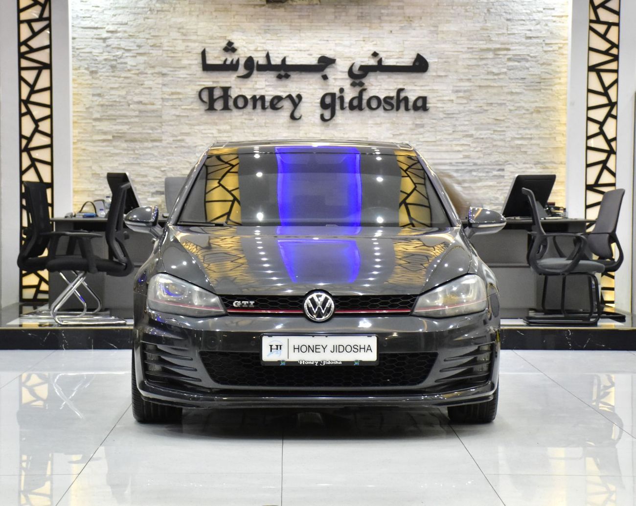 Volkswagen Golf GTI EXCELLENT DEAL for our Volkswagen GTi ( 2016 Model ) in Grey Color GCC Specs