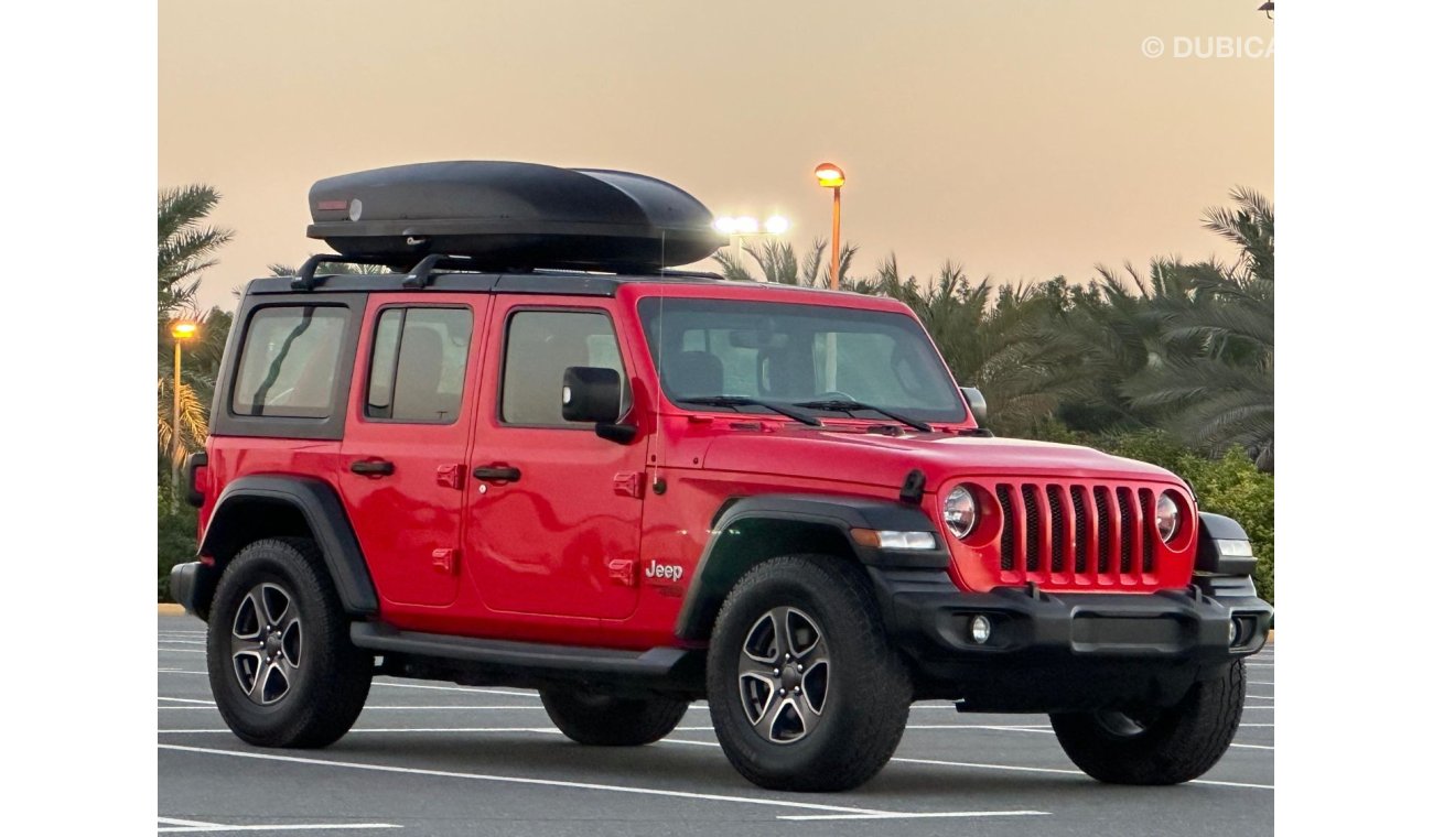 جيب رانجلر JEEP WRANGLER SPORT 2019 GCC ORGINAL PAINT - ACCIDENT FREE - PERFCT CONDITION