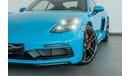 Porsche 718 Cayman GTS / Sport Chrono Package Plus  2.5