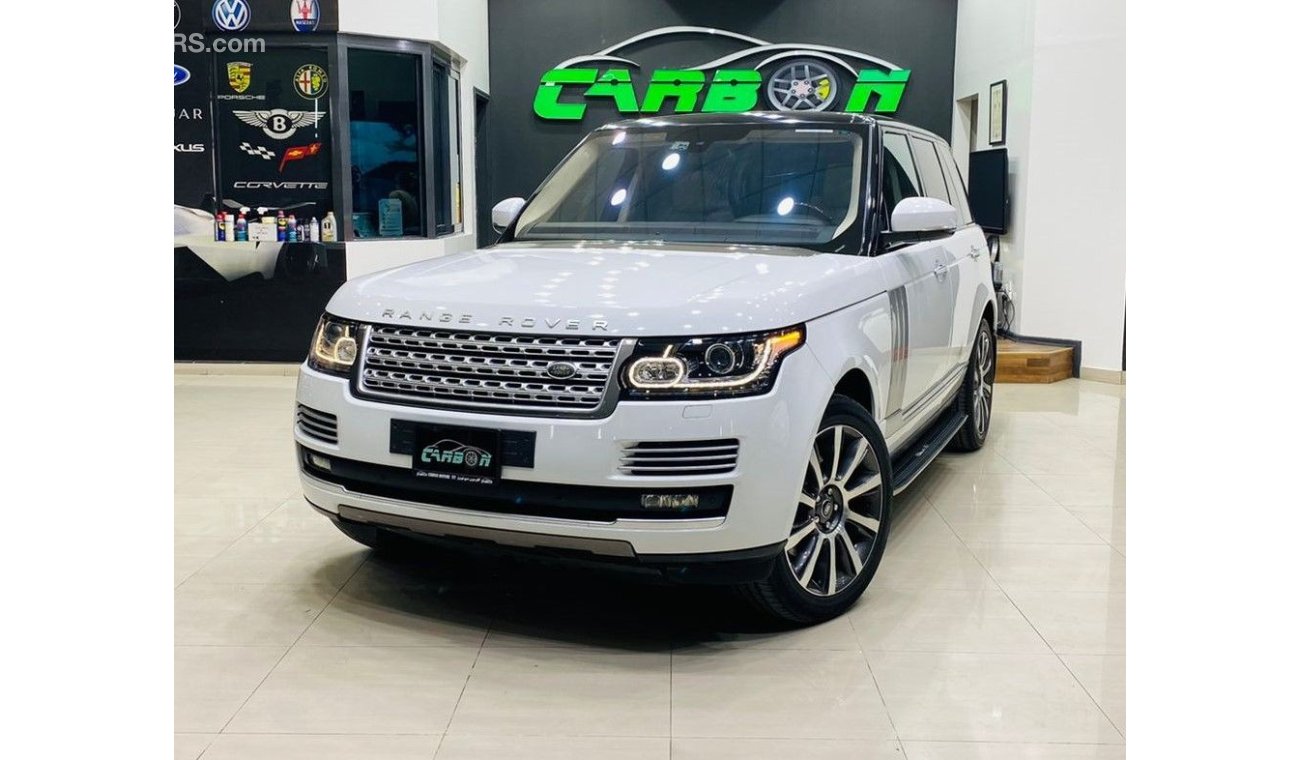 لاند روفر رانج روفر فوج RANGE ROVER VOGUE 2016 GCC IN VERY BEAUTIFUL CONDITION FOR 169K AED INCLUDING FREE INSURANCE+REG.+WA