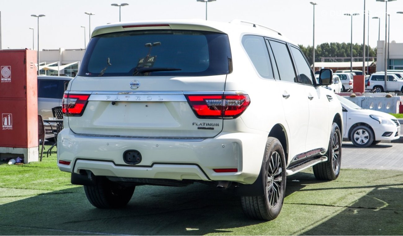 Nissan Patrol Facelifted 2021 platinum. Le 2017