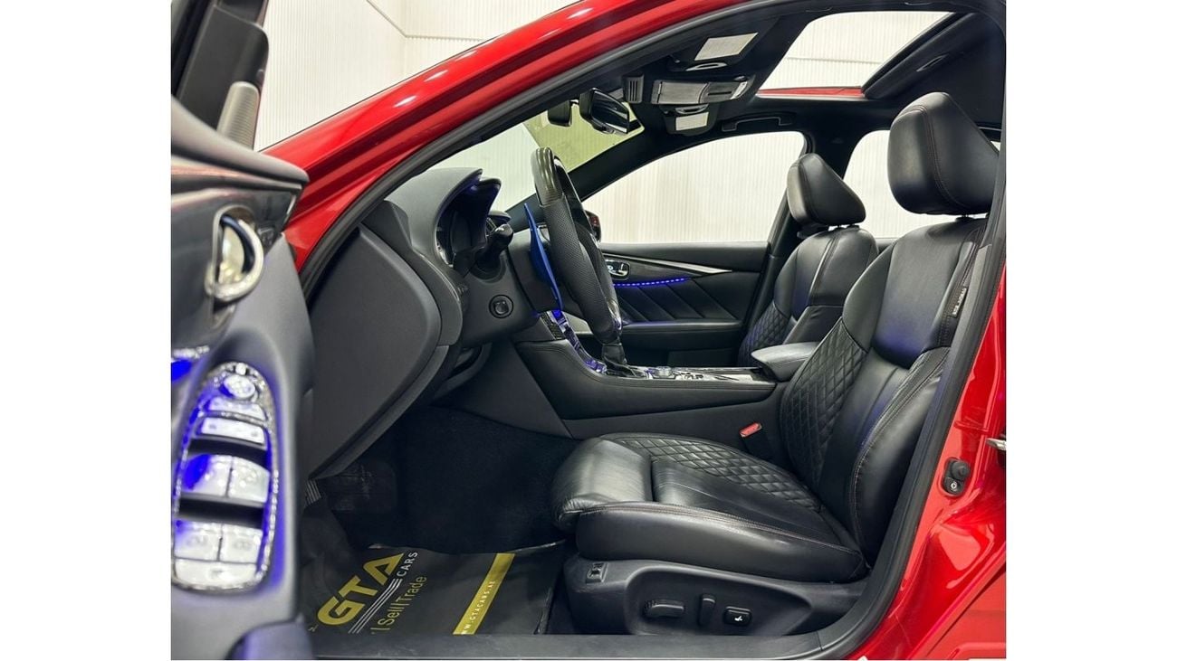Infiniti Q50 2018 Infiniti Q50 S Redsport, Warranty, Full Service History, Carbon Fiber Package, GCC