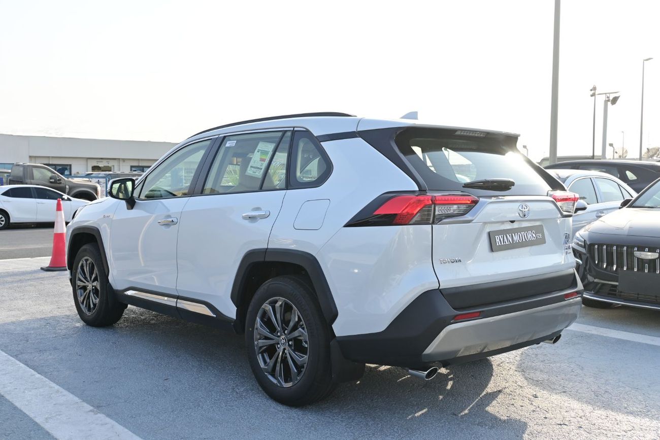 تويوتا راف ٤ Toyota RAV4 Limited 2.5L Hybrid, AWD, Model 2025 Color White