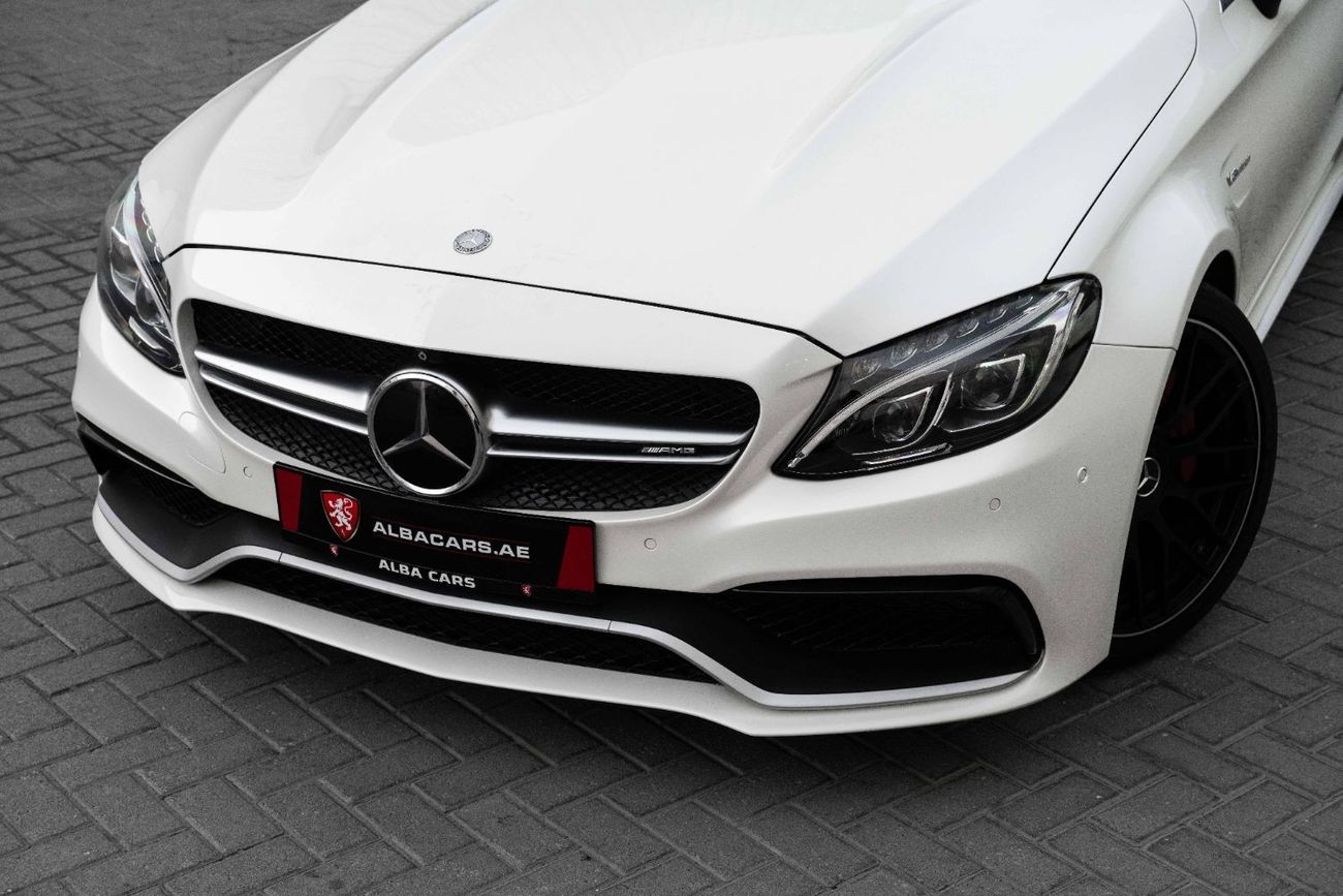 مرسيدس بنز C 63 AMG Std | 3,721 P.M  | 0% Downpayment | Well Maintained!