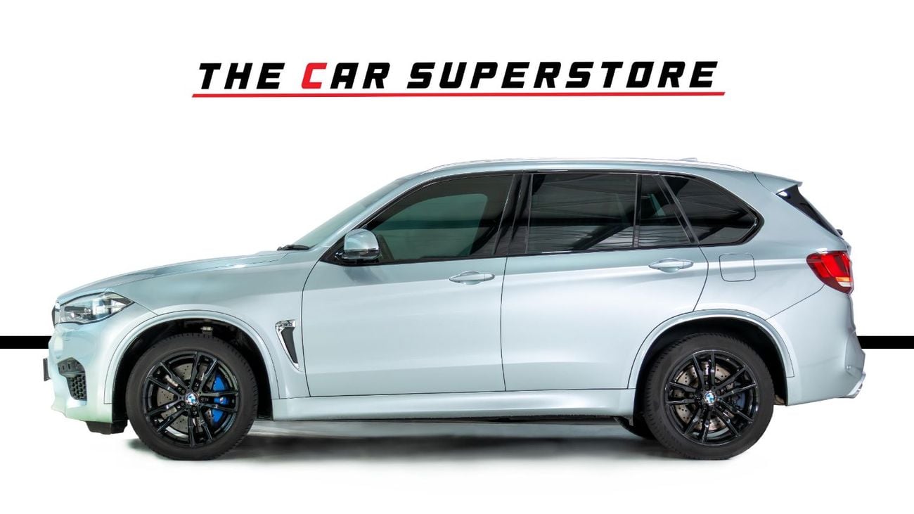 BMW X5M Std 4.4L GCC-AGMC Full Service History-Silverstone Metallic Paint-High Gloss black Rims