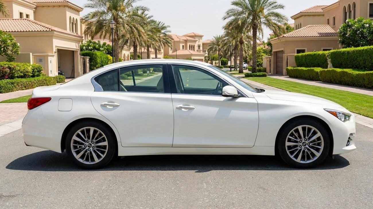 Infiniti Q50 LUXE 2024 | AED 1236/Month | 0 DP | 30 Day Return | Warranty | Service History