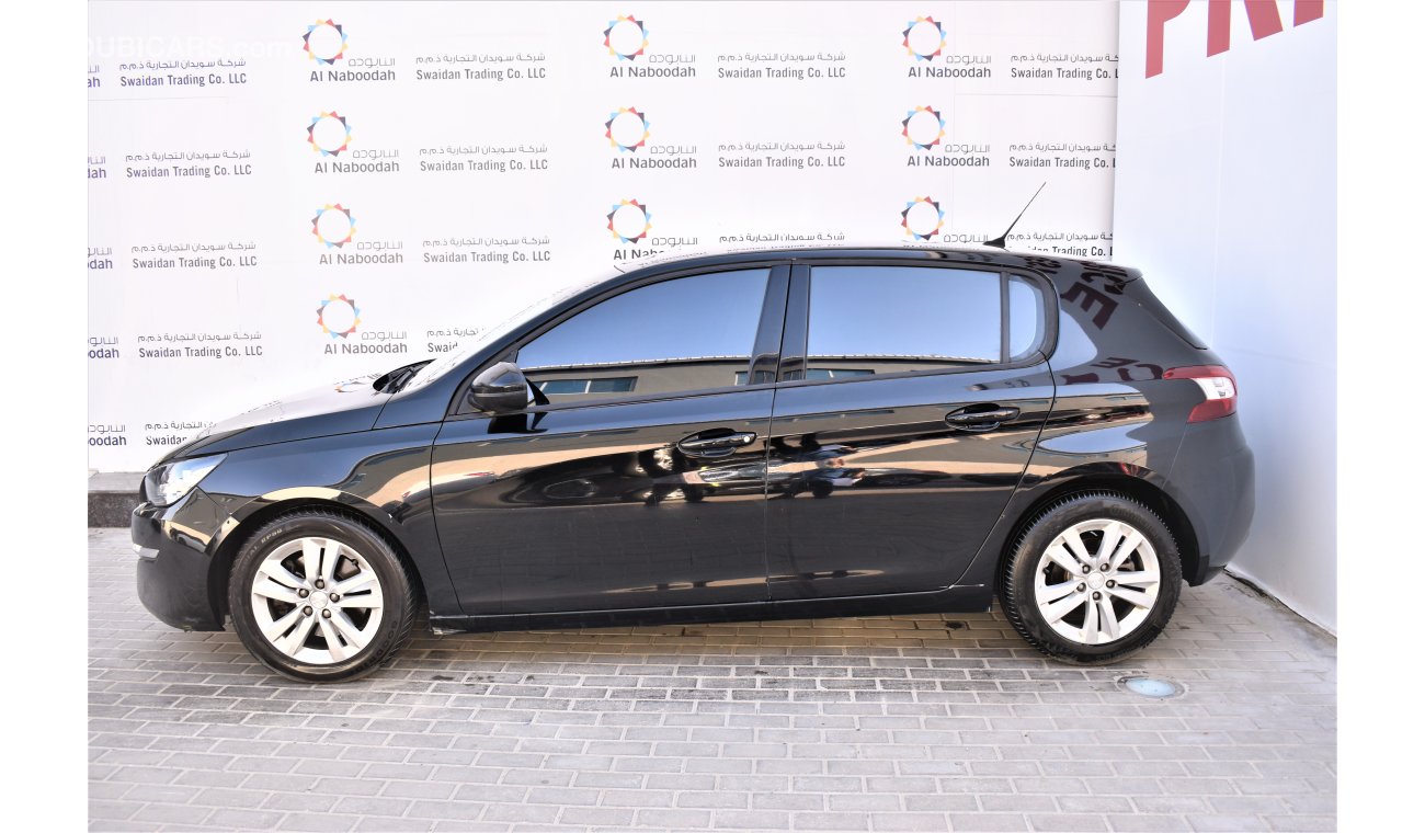 Peugeot 308 1.6L ACTIVE 2016 MODEL GCC SPECS