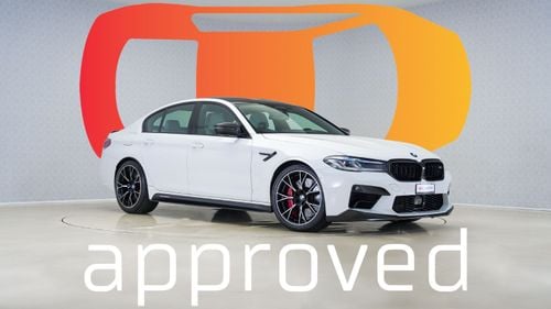 BMW M5 5 Series M5 Competition | AED 5,184 PM | Up to 3 Yeas Warranty Unlimited |