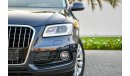 Audi Q5 TFSI Quattro  brand new condition, with chrome package  GCC - AED 1,449 PM - 0% DP