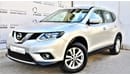 Nissan X Trail 2.5L S 4WD 5 SEATER SUV 2016 GCC SPECS DEALER WARRANTY
