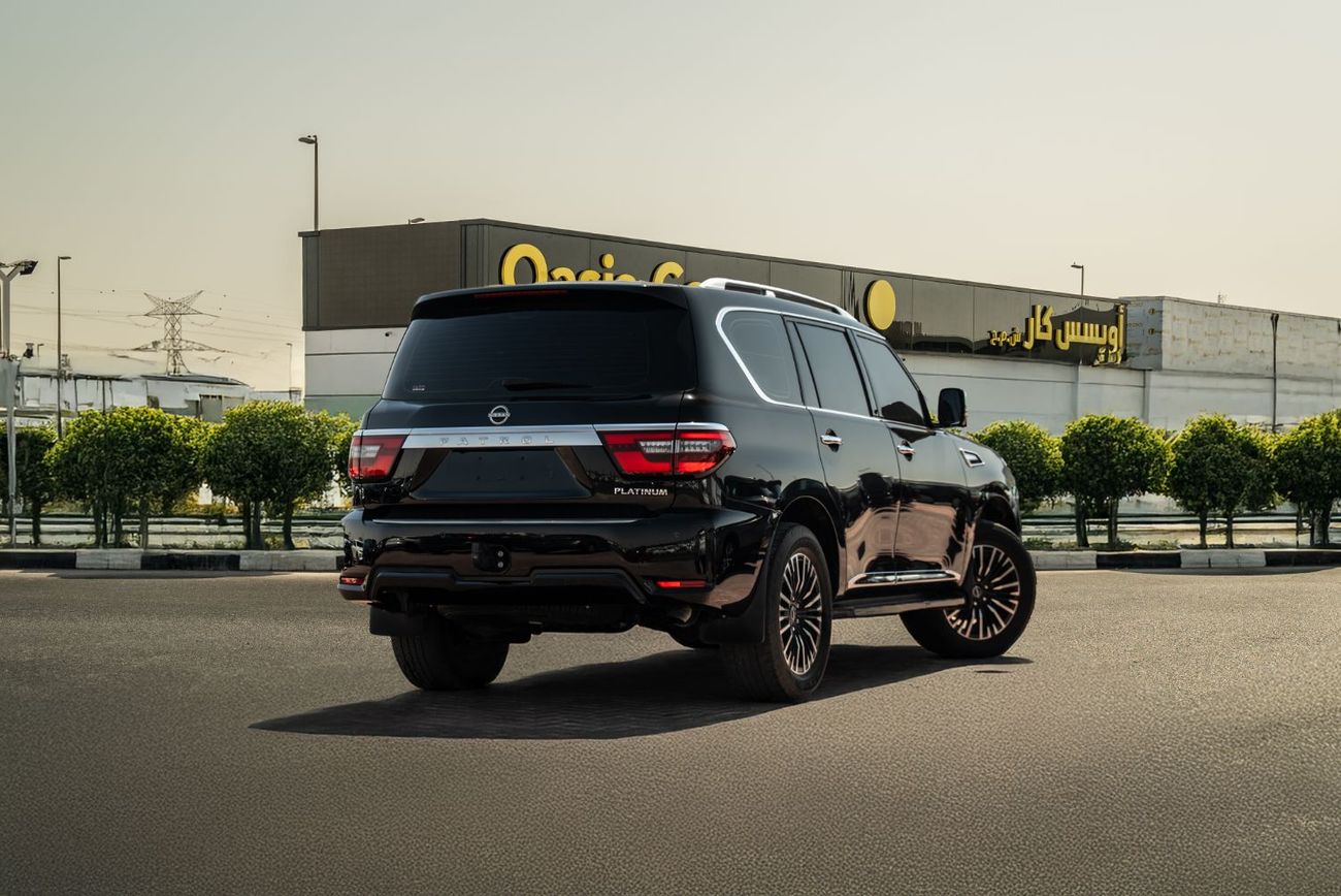 Nissan Patrol SE Platinum 2022 Full Service History GCC V6