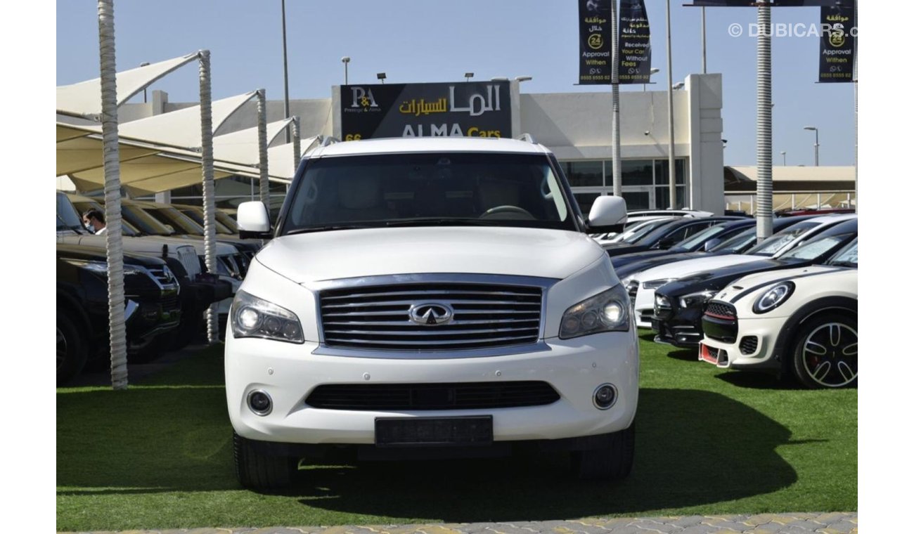 إنفينيتي QX80 خليجي مالك واحد كاملة المواصفات Top opition خالية من الصبغ والحوادث شرط الفحص