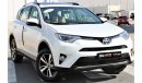 Toyota RAV4 Toyota Rav4 2017 GCC in excellent condition No.1 full option without accidents, very clean from insi