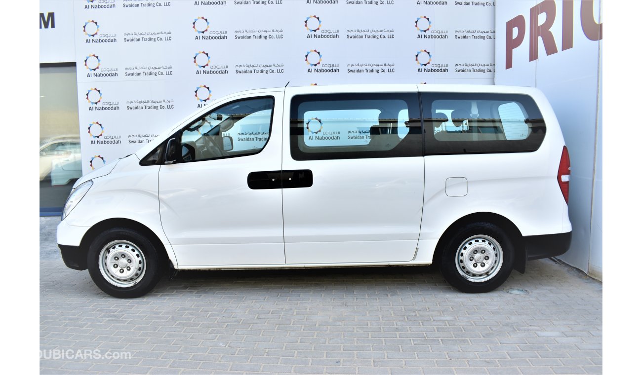 Hyundai H-1 2.4L 2016 MODEL 9 SEATER STARTING FROM 52,900 DHS