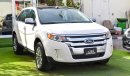 Ford Edge Gulf model 2012 leather panorama cruise control wheels sensors screen camera in excellent condition