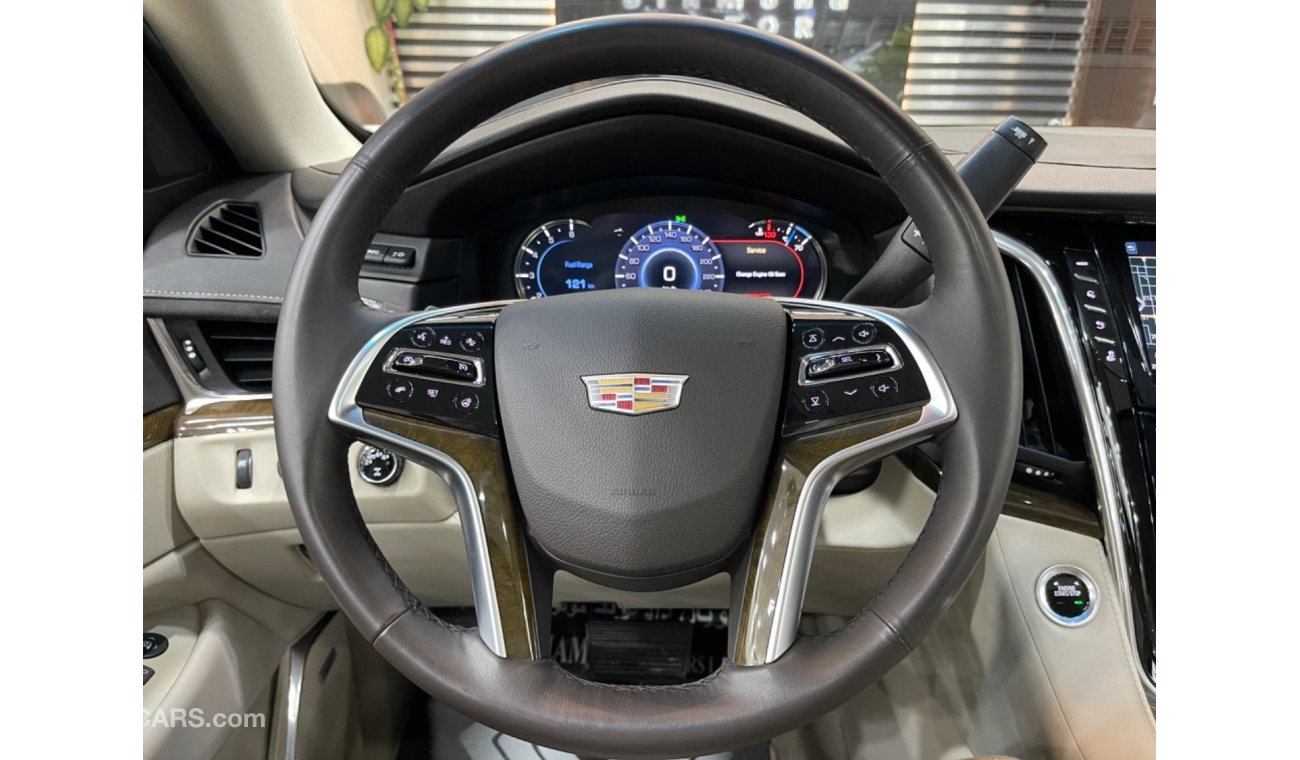 كاديلاك إسكالاد بريميوم لاكجري Cadillac Escalade premium XL GCC 2018 under warranty