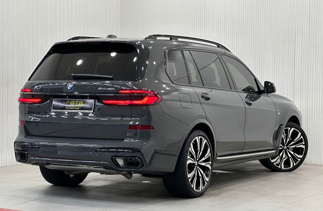 BMW X7 2024 BMW X7 Xdrive40i Msport, AGMC Warranty + Service Contract, Full AGMC Service History , Gcc