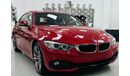 BMW 420i M Sport GCC .. FSH .. Original Paint .. Perfect Condition .. Top .