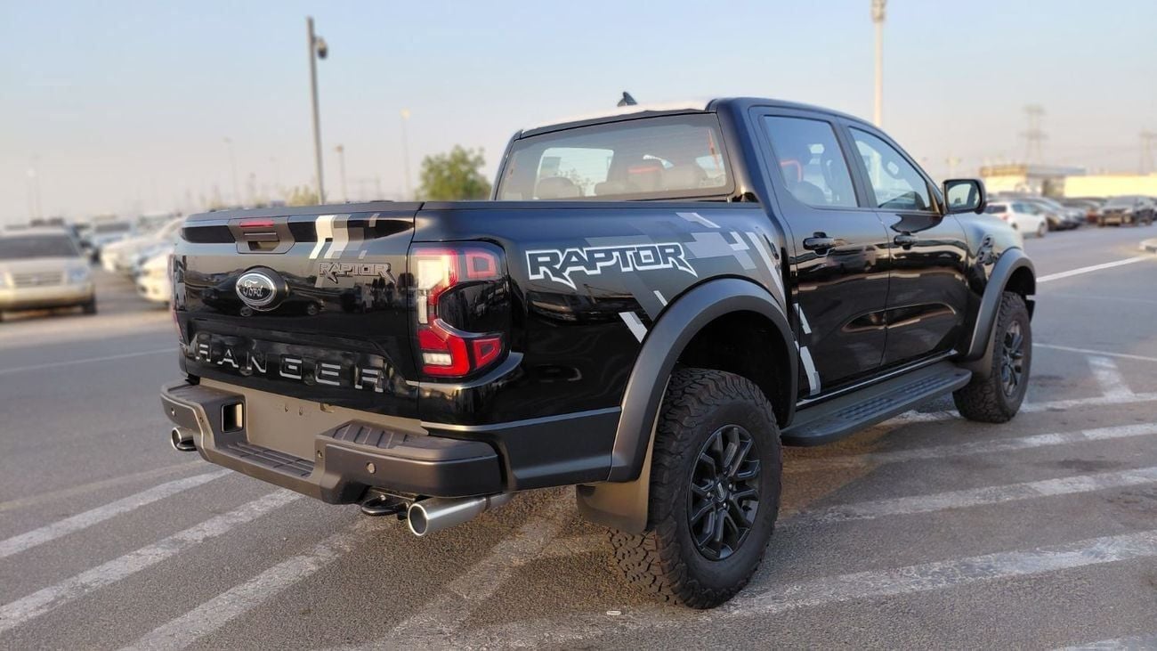 Ford Ranger Raptor Ford Ranger Raptor 3.0L PETROL 4X4 BLACK: 360° CAMERA, LED LIGHTING, TERRAIN PACK