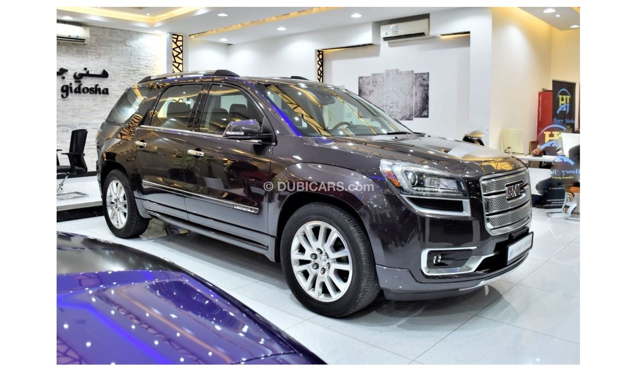 GMC Acadia EXCELLENT DEAL for our GMC Acadia Denali AWD ( 2016 Model ) in Grey Color GCC Specs