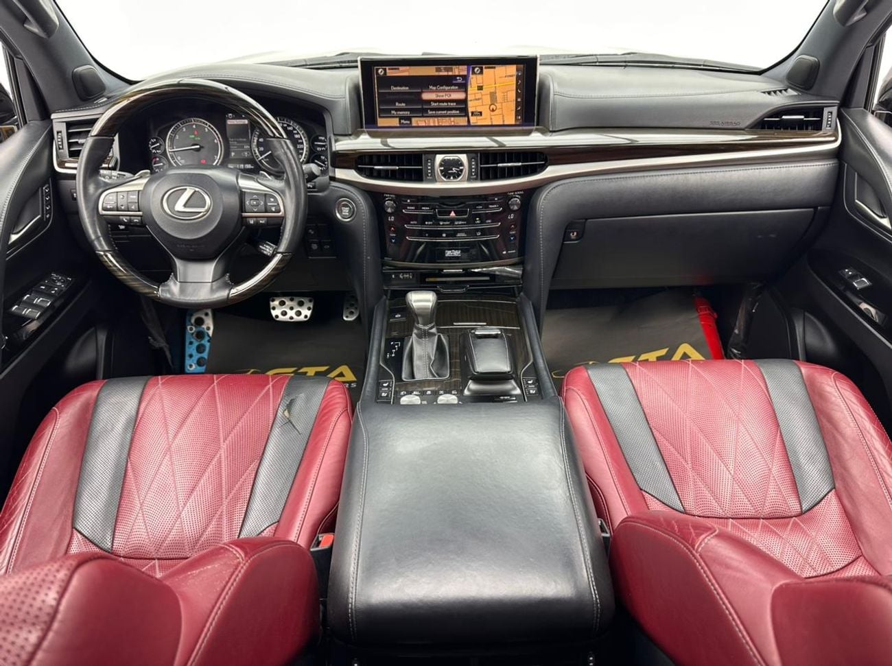 لكزس LX 570 2019 Lexus LX 570 Black Edition, 1 Year Warranty Unlimited Km, Lexus Full Service History, GCC