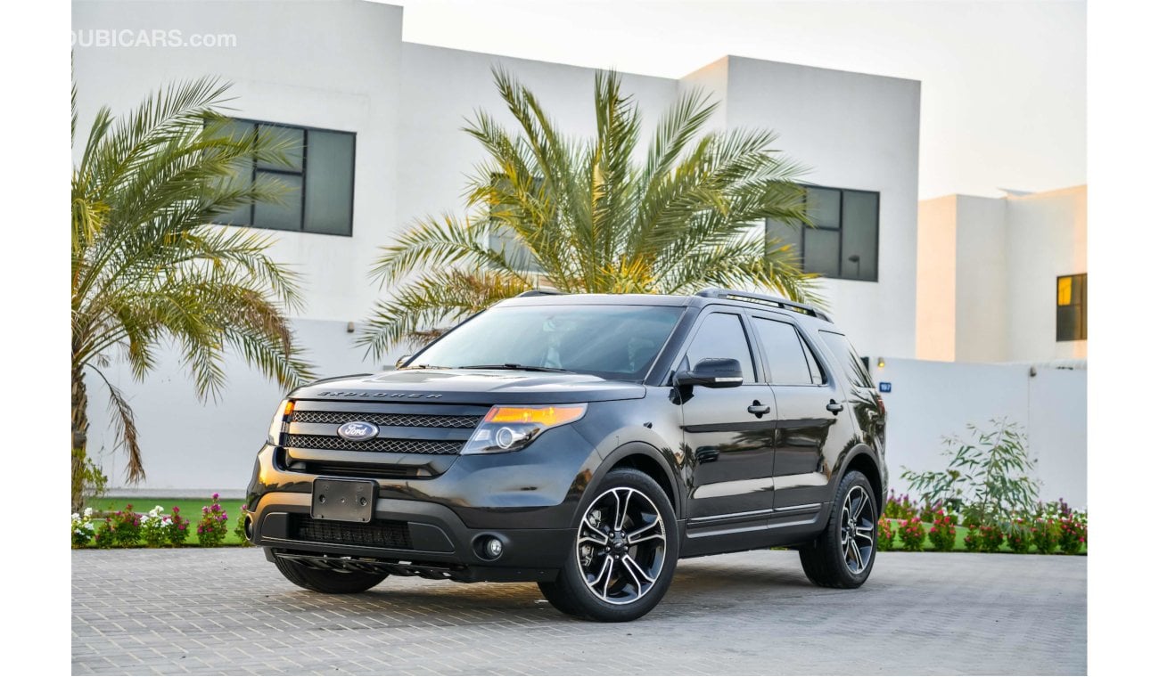 Ford Explorer Sport - Warranty and Service Contract! - GCC - AED 1,939 PER MONTH - 0% DOWNPAYMENT