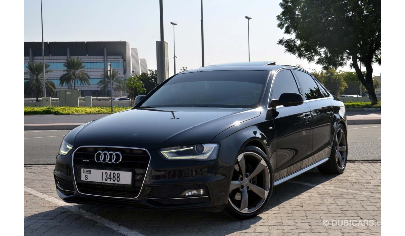 Audi A4 S-Line GCC Full Option Agency Maintained