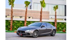 Maserati Ghibli 2,446 P.M | 0% Downpayment | Exceptional Condition!