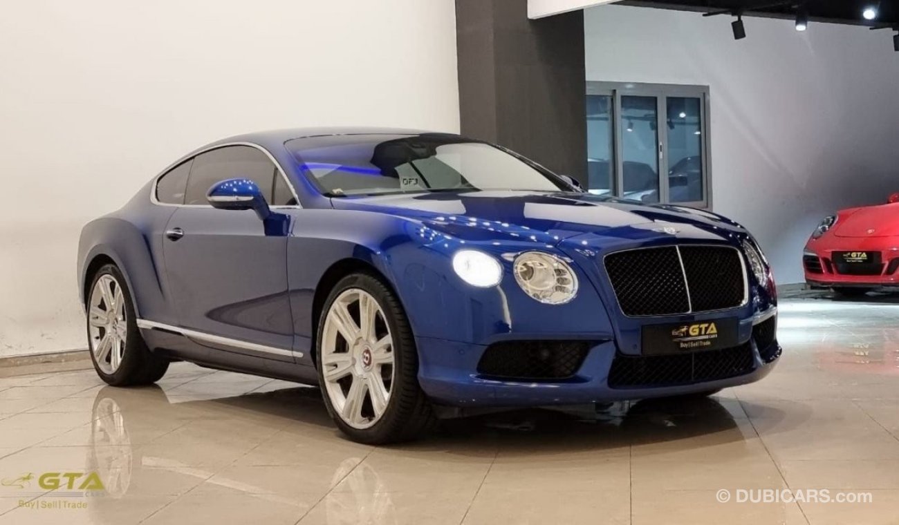 بنتلي كونتيننتال جي تي 2015 Bentley Continental GT, Full Service History, GCC