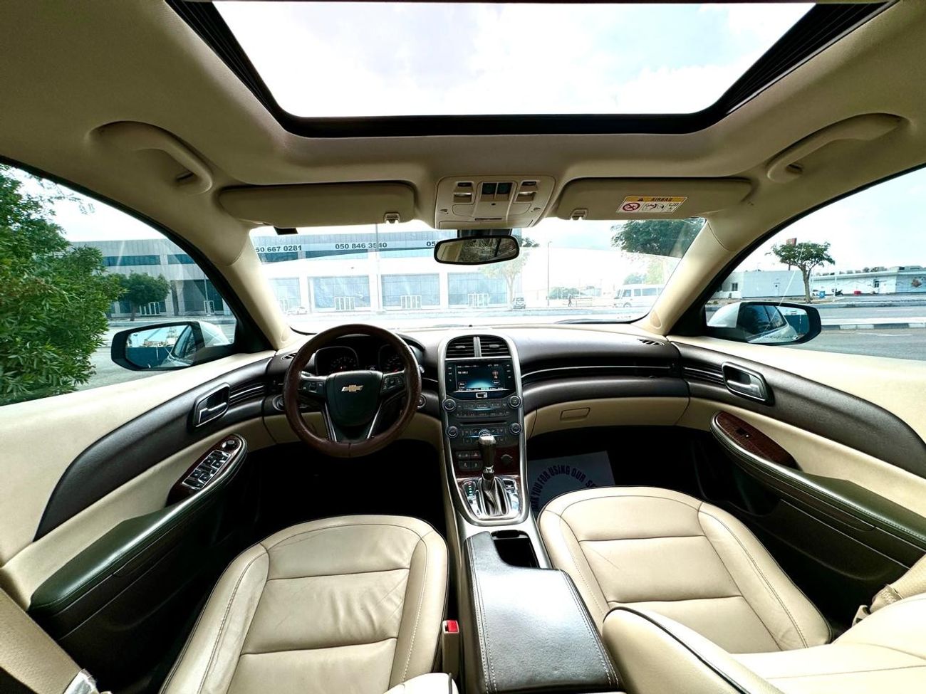 Chevrolet Malibu Premier 2.0L 590X36-Monthly l GCC l Sunroof, Leather, Cruise l Accident Free