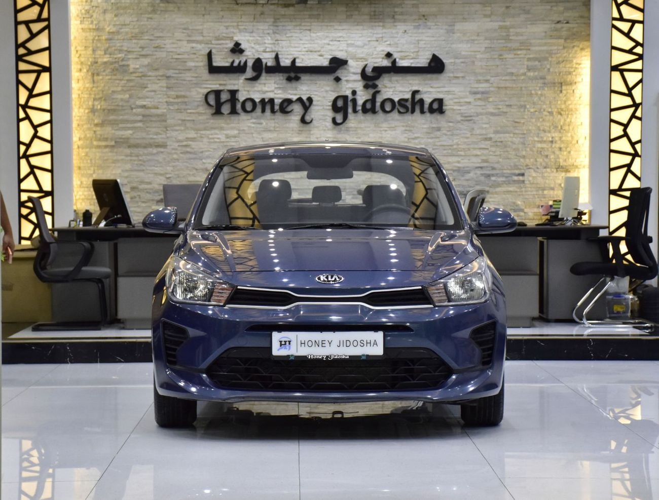 Kia Rio LX EXCELLENT DEAL for our KIA Rio ( 2021 Model ) in Blue Color GCC Specs