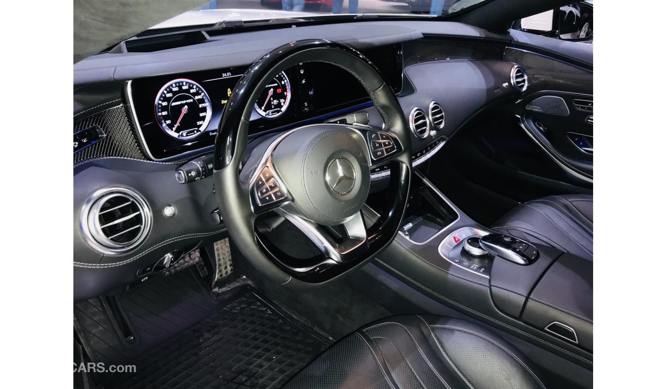 Mercedes-Benz S 63 AMG Coupe 2016 - GARGASH WARRANTY - FULL OPTION